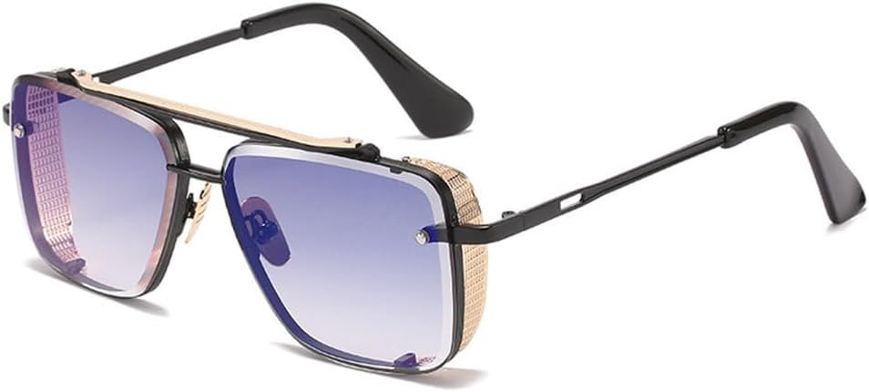 Модные солнцезащитные очки для мужчин и женщин в стиле стимпанк, винтажные солнцезащитные очки с градиентным красным покрытием и защитой от ультрафиолета UV400 TYUVIVO, 8
Модные солнцезащитные очки для мужчин и женщин в стиле стимпанк, винтажные солнцезащитные очки с градиентным красным покрытием и защитой от ультрафиолета UV400 TYUVIVO, 8