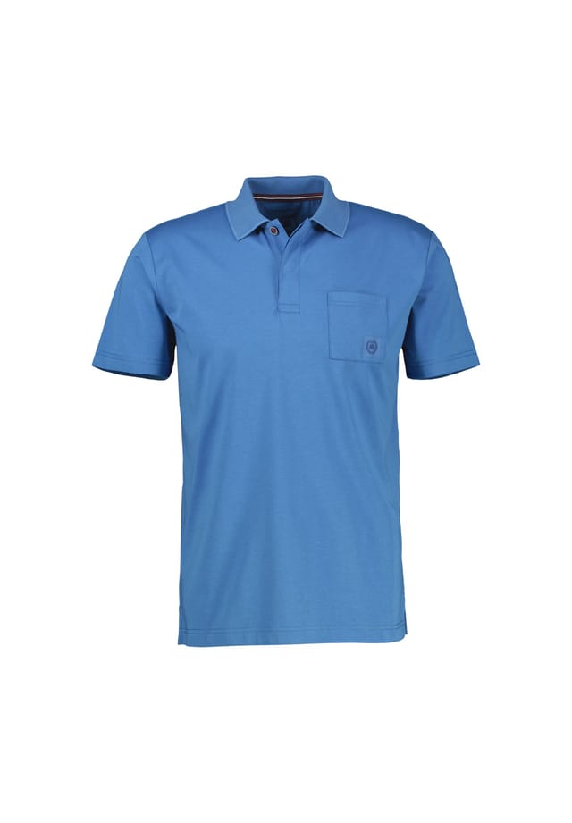 Спортивная рубашка-поло с функцией охлаждения и сушки Lerros, синий 
Спортивная рубашка-поло с функцией охлаждения и сушки Lerros, синий