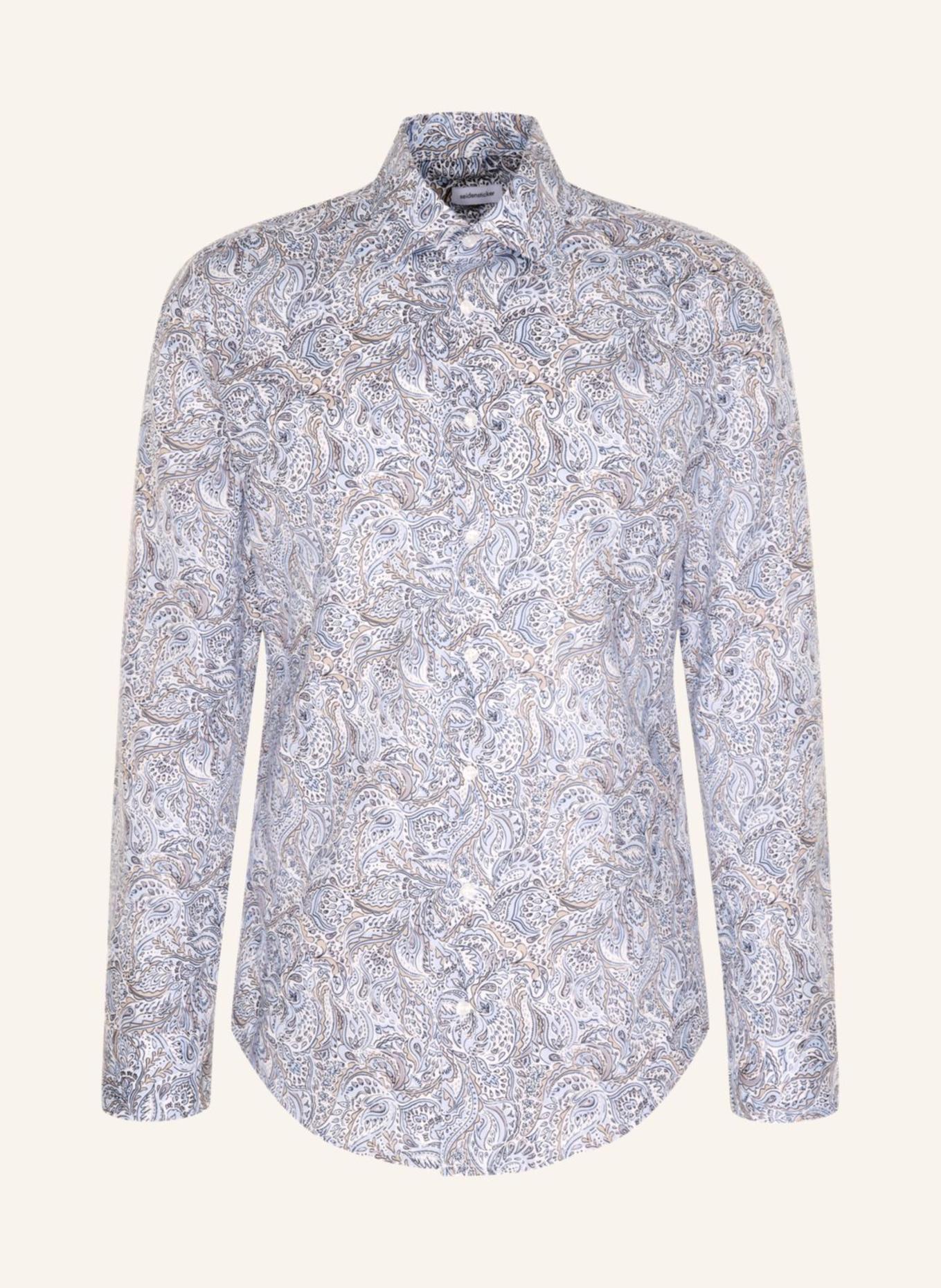 Рубашка деловая облегающая Seidensticker, голубой
Рубашка деловая облегающая Seidensticker, голубой