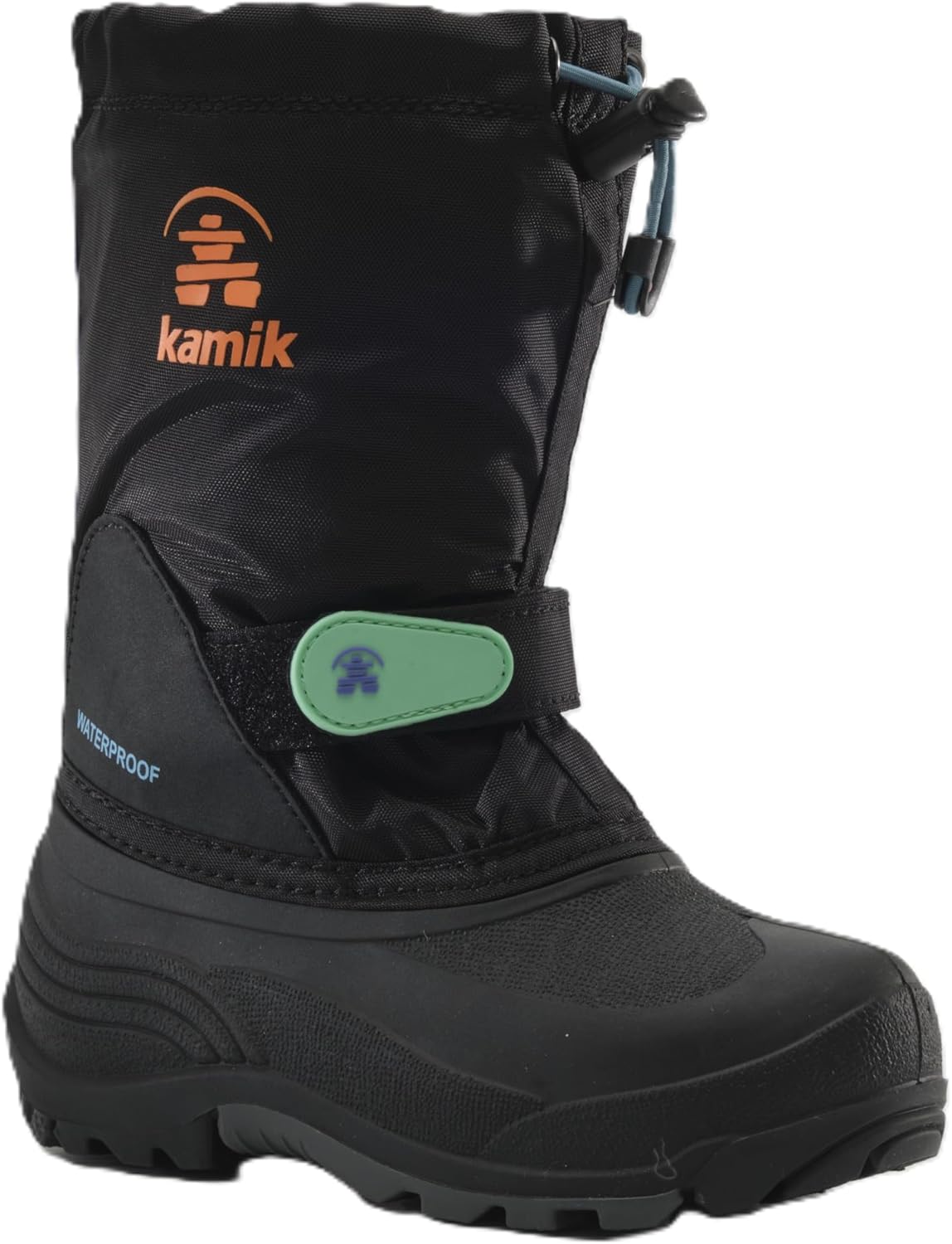 Зимние сапоги Kamik Waterbug 5 для приключений - водонепроницаемые дождевые ботинки для малышей - водонепроницаемая обувь для детей - нескользящие водные ботинки - съемная подкладка - регулируемая посадка с прочным сцеплением, черный
Зимние сапоги Kamik Waterbug 5 для приключений - водонепроницаемые дождевые ботинки для малышей - водонепроницаемая обувь для детей - нескользящие водные ботинки - съемная подкладка - регулируемая посадка с прочным сцеплением, черный