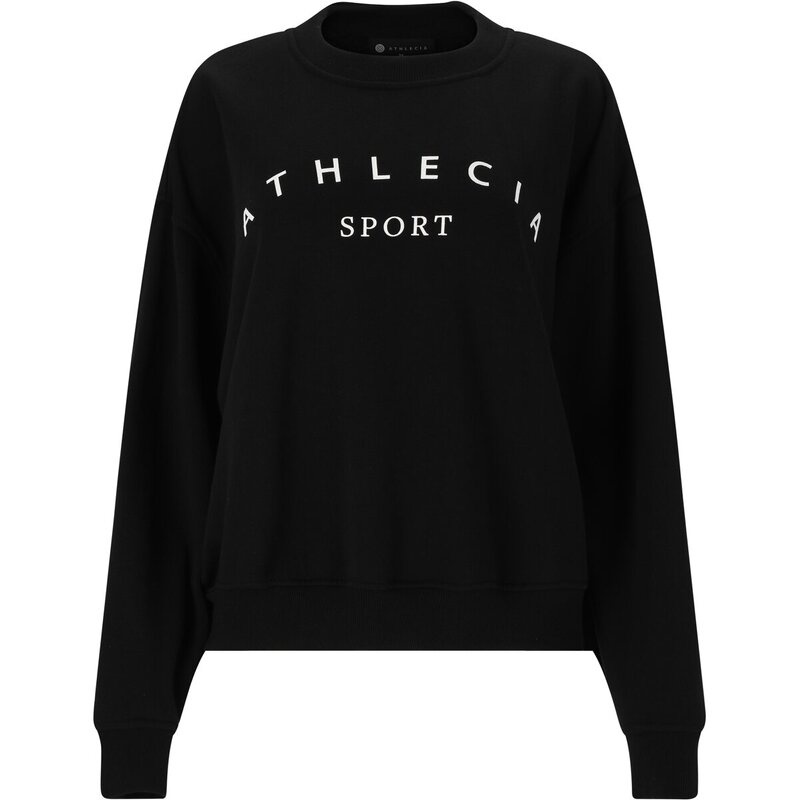Спортивная толстовка с круглым вырезом Athlecia, черный
Спортивная толстовка с круглым вырезом Athlecia, черный