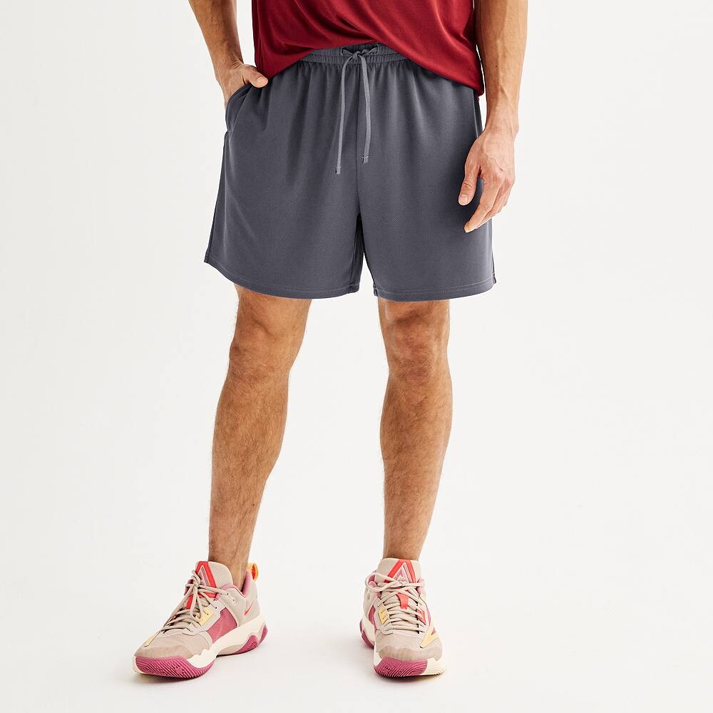 Мужские шорты из сетки Tek Gear длиной выше колена, цвет Hawk Gray
Мужские шорты из сетки Tek Gear длиной выше колена, цвет Hawk Gray