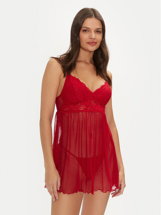 Ночная рубашка стандартного кроя Ysabel Mora, красный
Ночная рубашка стандартного кроя Ysabel Mora, красный