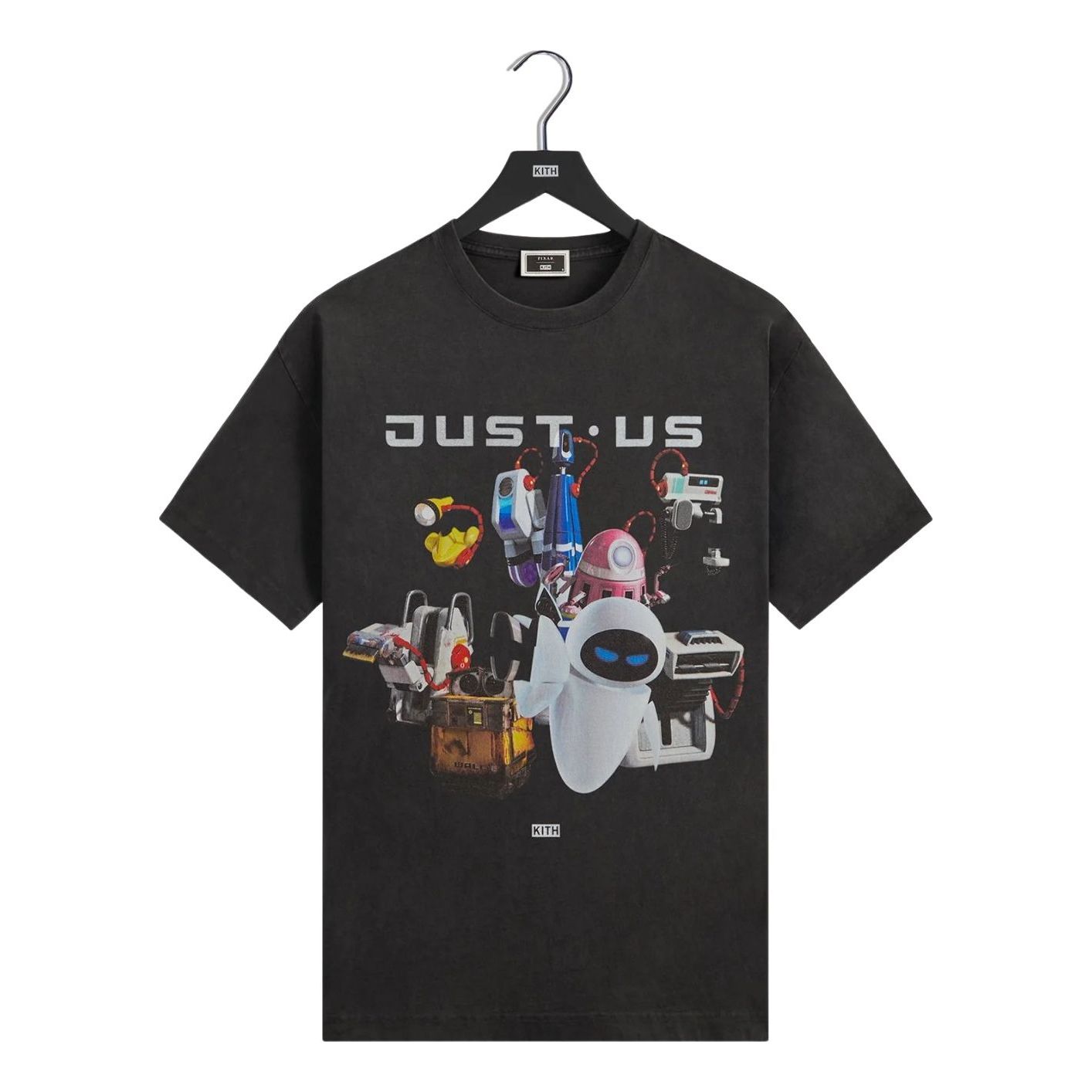 Винтажная футболка KITH x Disney Pixar WALL-E Just Us, цвет «черный»
Винтажная футболка KITH x Disney Pixar WALL-E Just Us, цвет «черный»