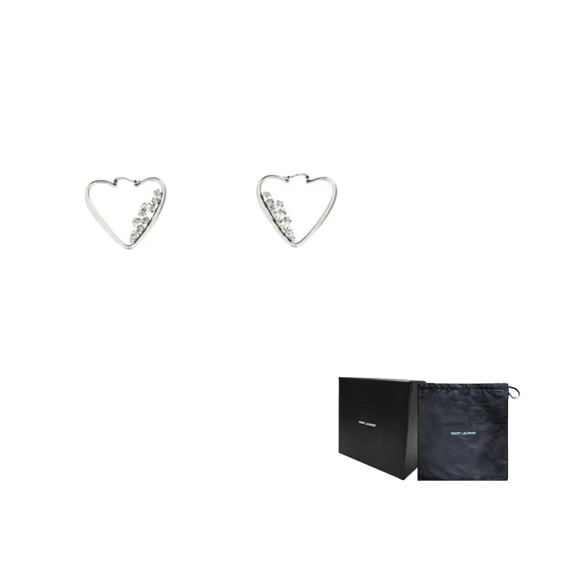 Украшенные сердечками серьги-кольца SAINT LAURENT
Украшенные сердечками серьги-кольца SAINT LAURENT