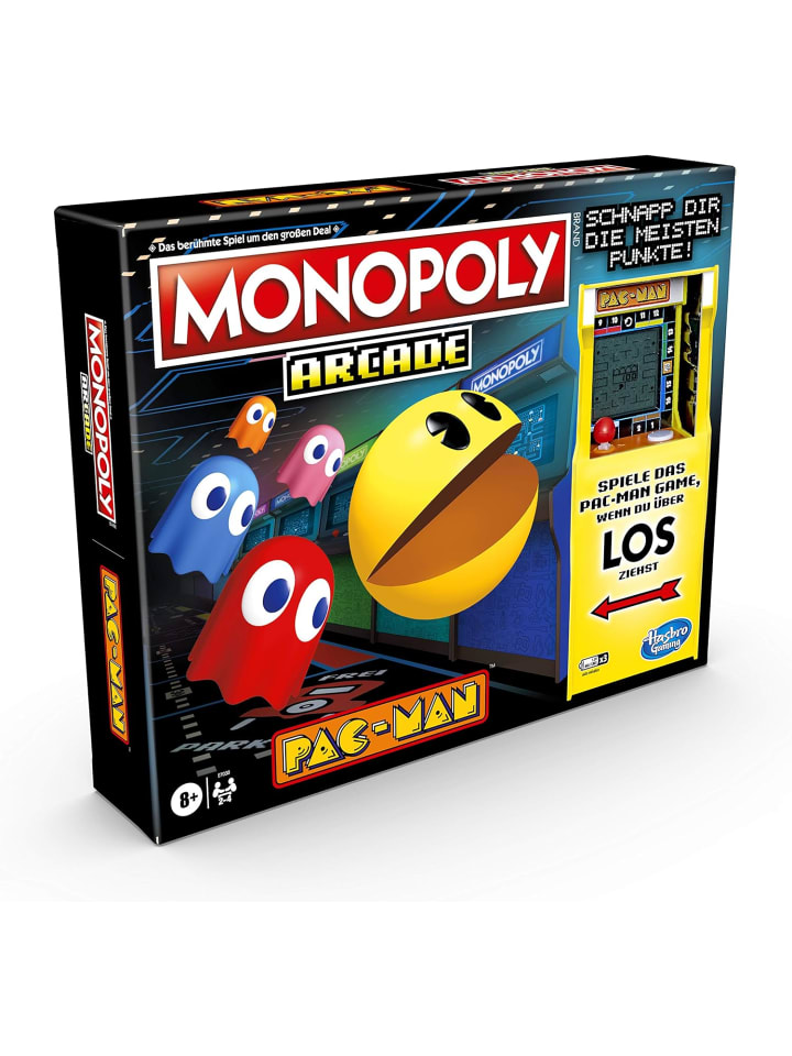 Hasbro Монополия Аркадный Пакман в разноцветном исполнении
Hasbro Монополия Аркадный Пакман в разноцветном исполнении