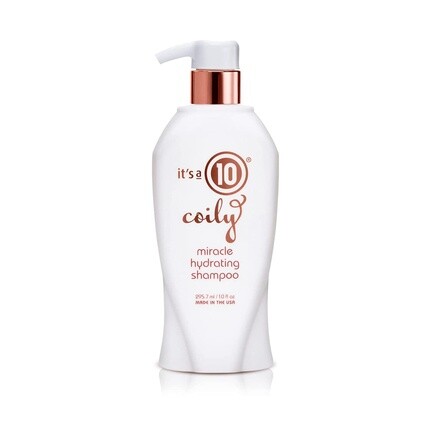 Miracle Coily Увлажняющий шампунь, 10 унций, It'S A 10 Haircare
Miracle Coily Увлажняющий шампунь, 10 унций, It'S A 10 Haircare
