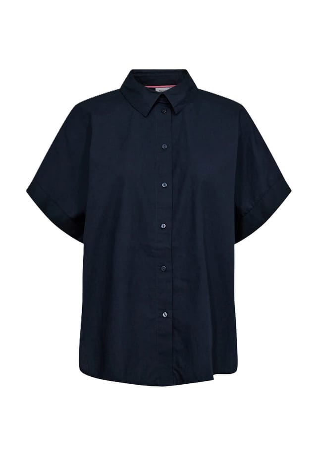 Рубашка блузка "гиа" хлопок Nümph, цвет 3038 dark sapphir 
Рубашка блузка "гиа" хлопок Nümph, цвет 3038 dark sapphir