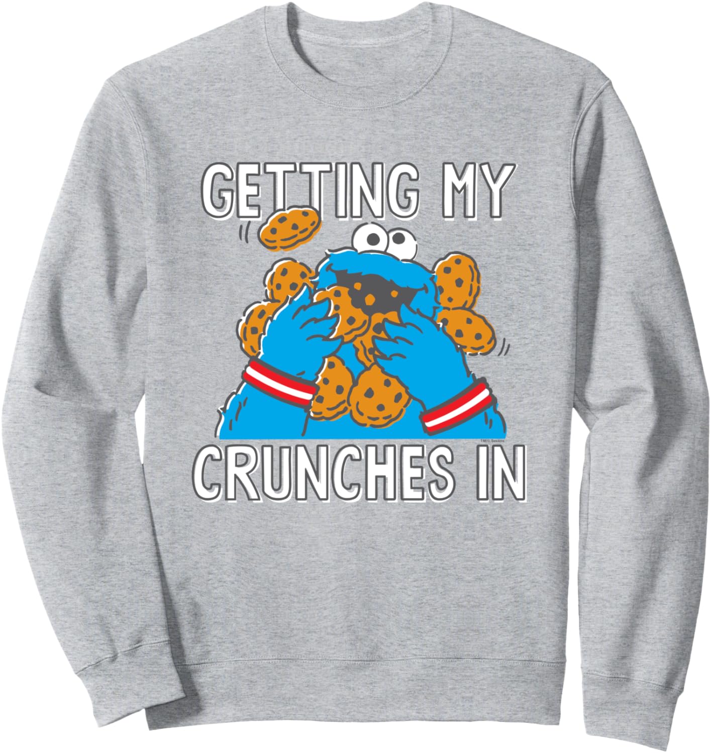 Толстовка с изображением Коржика из Улицы Сезам и надписью Мои хрустящие штучки Sesame Street, серый
Толстовка с изображением Коржика из Улицы Сезам и надписью Мои хрустящие штучки Sesame Street, серый