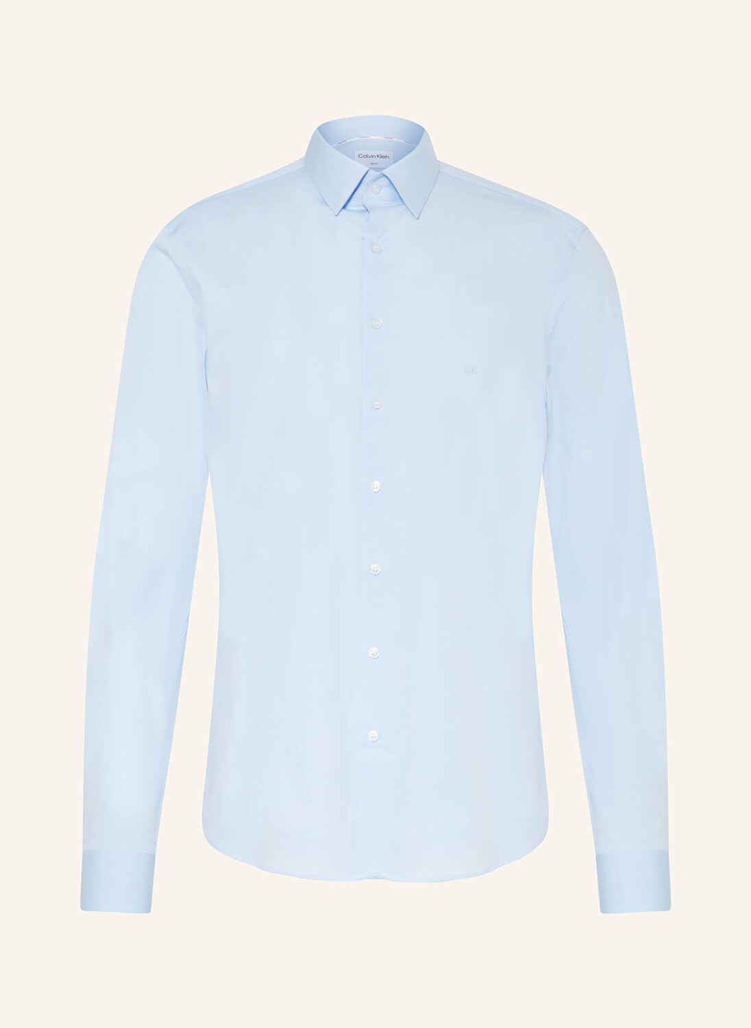 Рубашка узкого кроя Calvin Klein, голубой
Рубашка узкого кроя Calvin Klein, голубой