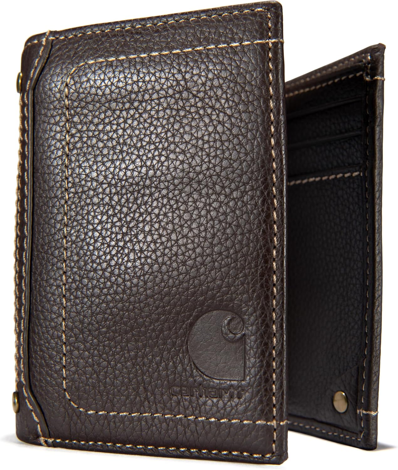 Мужской кошелек Carhartt B0000209 из нубука с тремя складками, Brown (Trifold)
Мужской кошелек Carhartt B0000209 из нубука с тремя складками, Brown (Trifold)