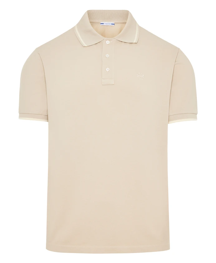 Хлопковая рубашка-поло с вышитым логотипом. Jacob Cohã«N, бежевый
Хлопковая рубашка-поло с вышитым логотипом. Jacob Cohã«N, бежевый
