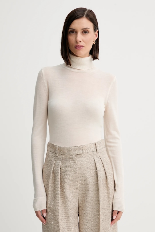 Шерстяной свитер Simona Corsellini, бежевый
Шерстяной свитер Simona Corsellini, бежевый