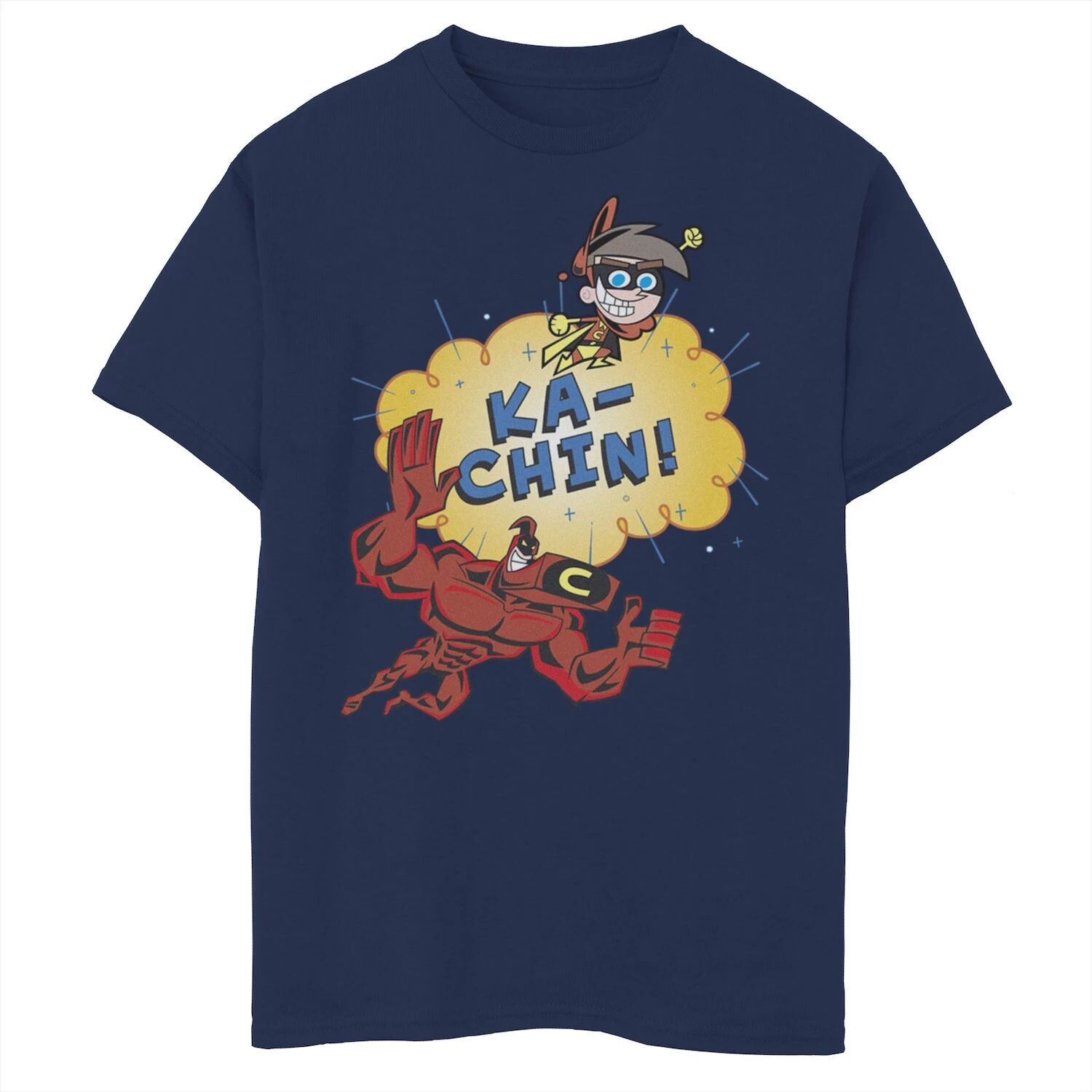 Футболка The Fairly OddParents Crimson Chin And Cleft Ka-Chin для мальчиков 8–20 лет с рисунком Nickelodeon, синий
Футболка The Fairly OddParents Crimson Chin And Cleft Ka-Chin для мальчиков 8–20 лет с рисунком Nickelodeon, синий