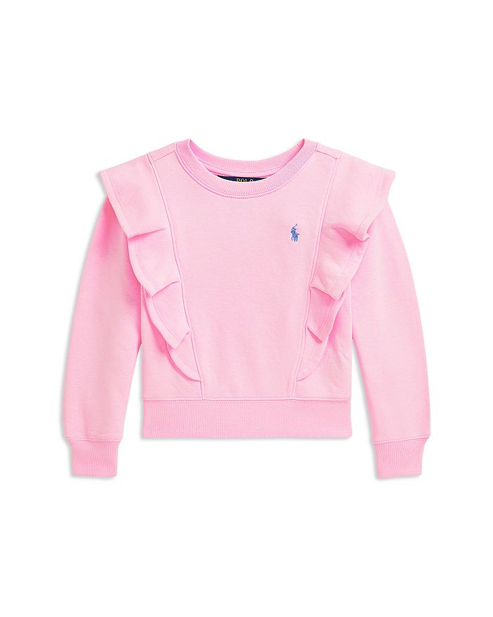 Толстовка для девочек из французского трикотажа с оборками - Little Kid Ralph Lauren, розовый
Толстовка для девочек из французского трикотажа с оборками - Little Kid Ralph Lauren, розовый