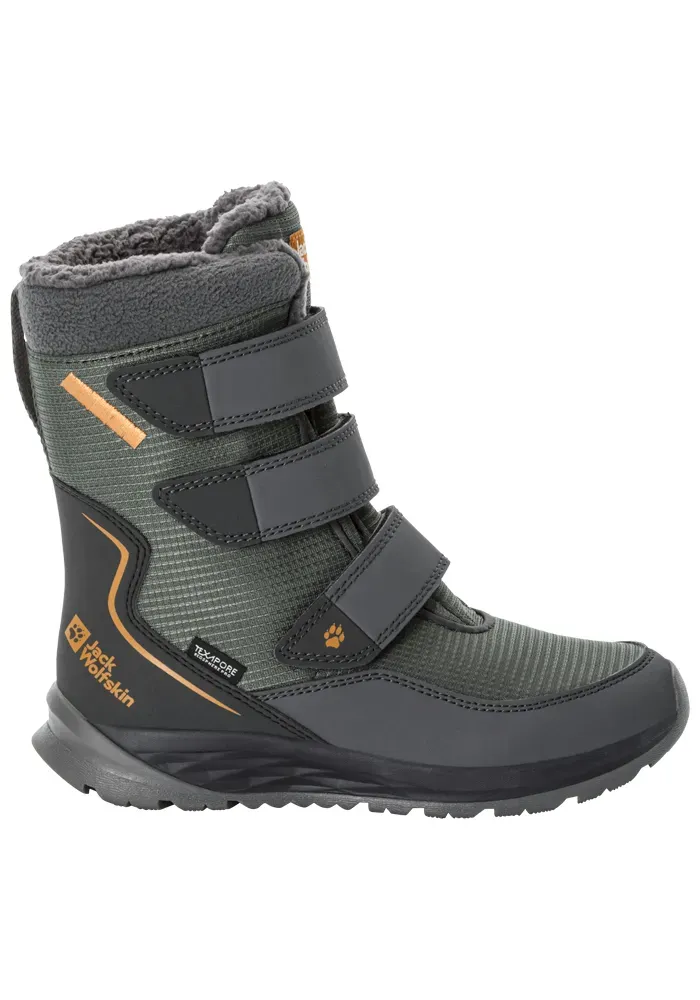 Зимние ботинки Jack Wolfskin "POLAR BOOT TEXAPORE HIGH VC K", зеленый 
Зимние ботинки Jack Wolfskin "POLAR BOOT TEXAPORE HIGH VC K", зеленый