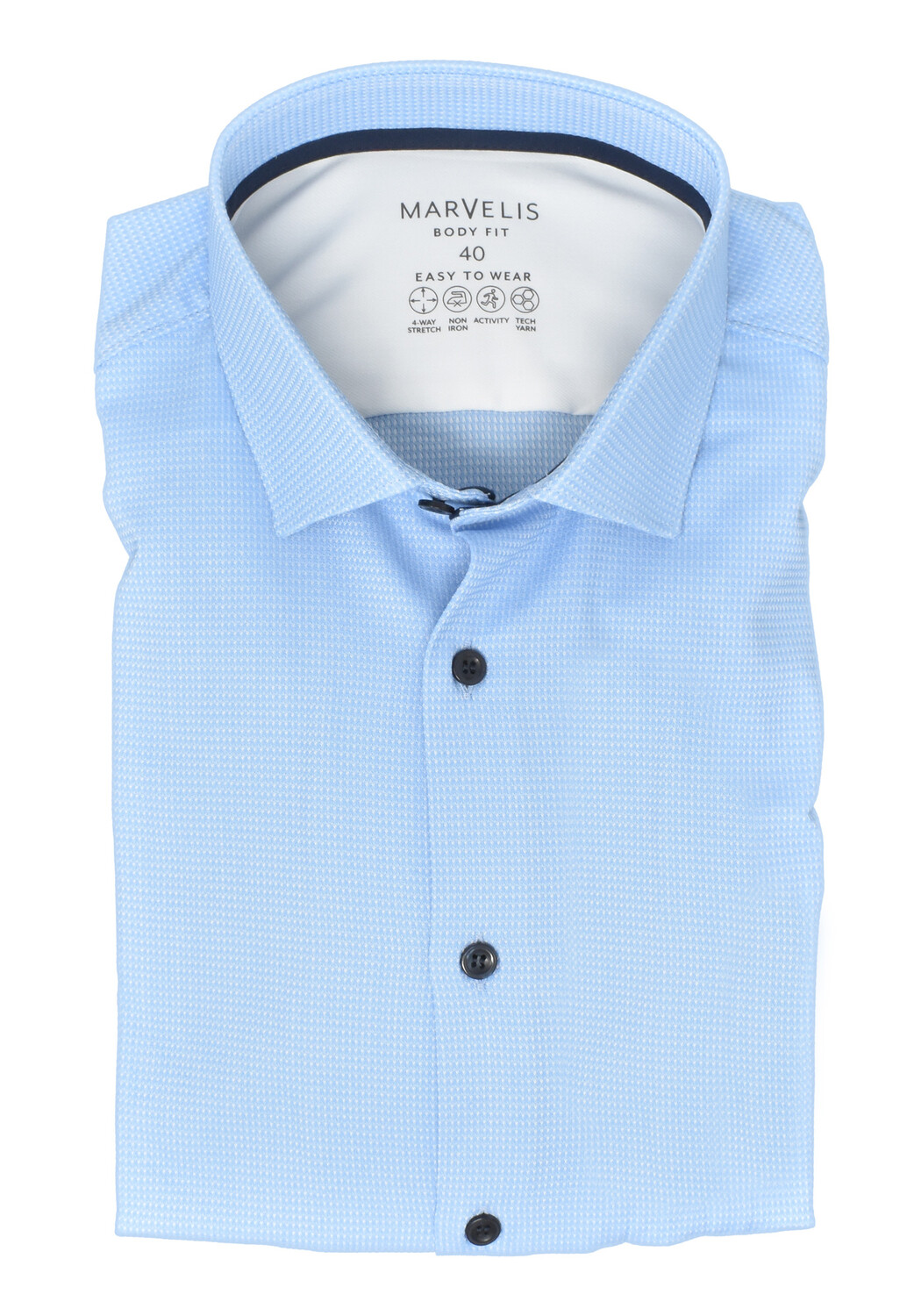 Рубашка MARVELIS Body Fit Easy To Wear, светло синий
Рубашка MARVELIS Body Fit Easy To Wear, светло синий