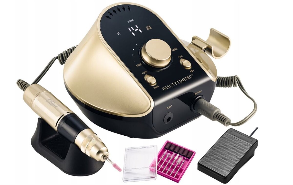 Beauty Limited, Бормашина для ногтей, NaiLove Gold 65 Вт 
Beauty Limited, Бормашина для ногтей, NaiLove Gold 65 Вт