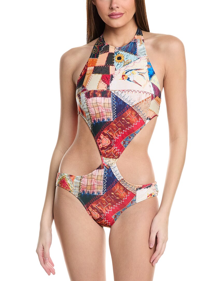 Женский цельный купальник Norma Kamali, красный
Женский цельный купальник Norma Kamali, красный