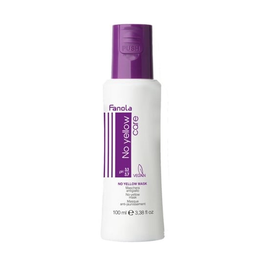 Маска, минимизирующая желтый оттенок светлых волос 100 мл Fanola No Yellow
Маска, минимизирующая желтый оттенок светлых волос 100 мл Fanola No Yellow