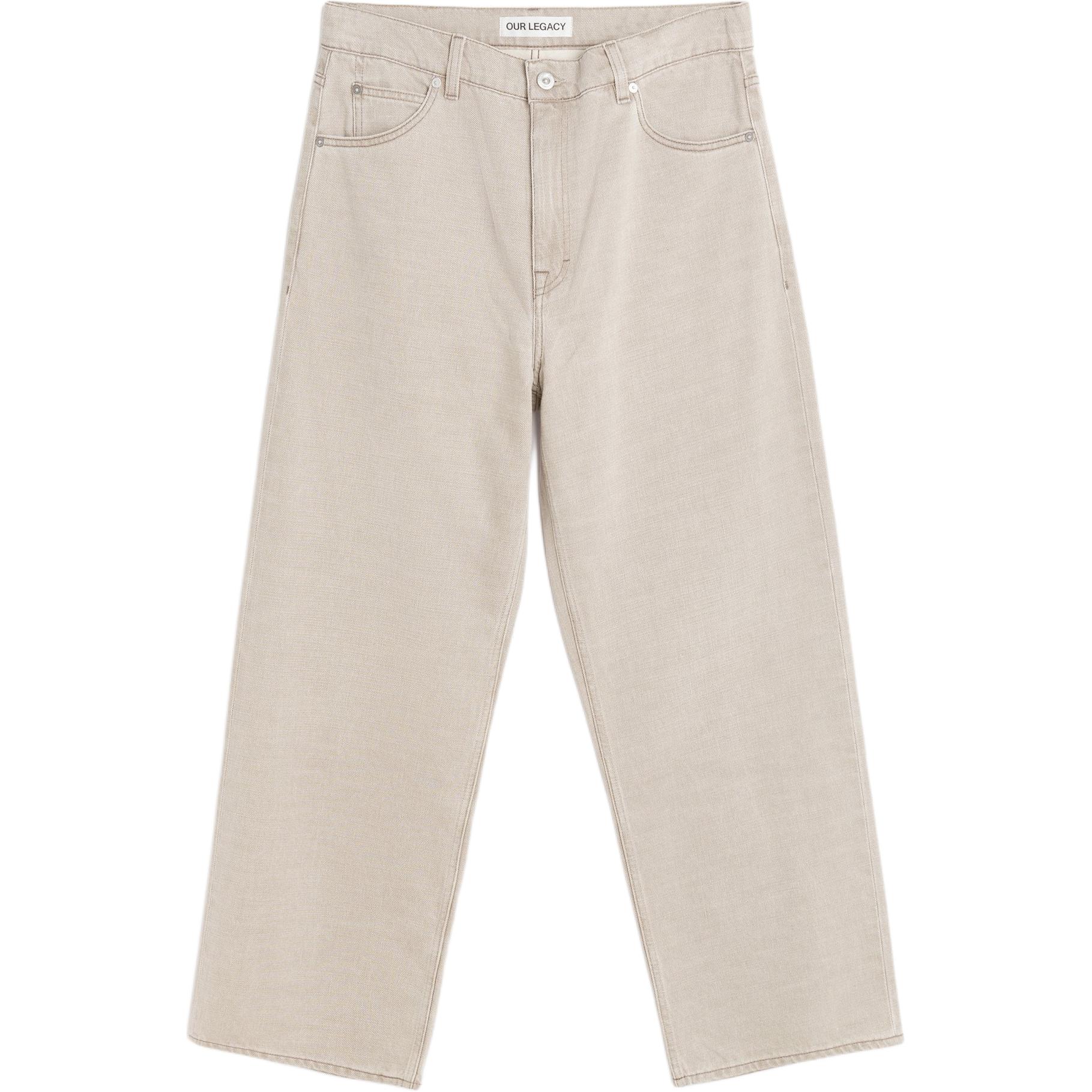 Прямые джинсы с пятью карманами OUR LEGACY, бежевый
Прямые джинсы с пятью карманами OUR LEGACY, бежевый