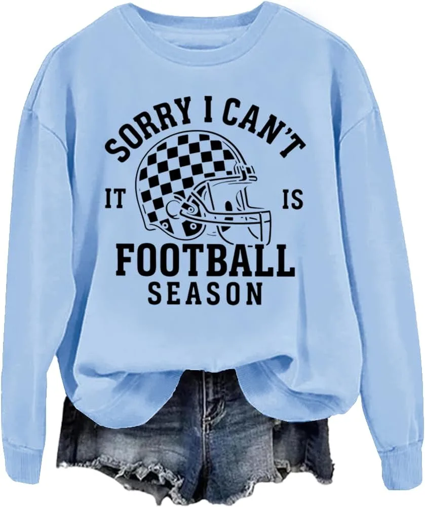 Толстовка с принтом Sorry I Can't It Is Football Season FITKEYS
Толстовка с принтом Sorry I Can't It Is Football Season FITKEYS