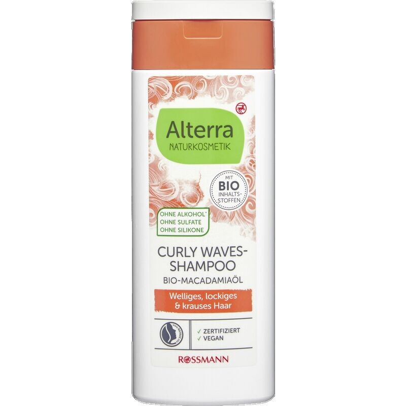 Шампунь Curly Waves Органическое масло макадамии Alterra NATURKOSMETIK, 200 ml
Шампунь Curly Waves Органическое масло макадамии Alterra NATURKOSMETIK, 200 ml