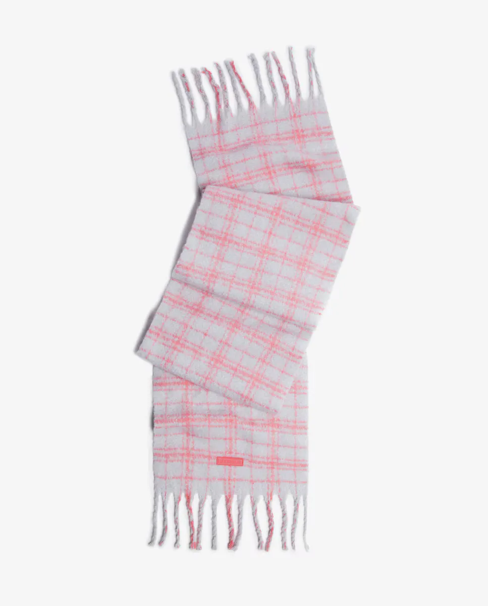 Шарф из полиэстера с принтом в клетку D.Franklin, серый
Шарф из полиэстера с принтом в клетку D.Franklin, серый