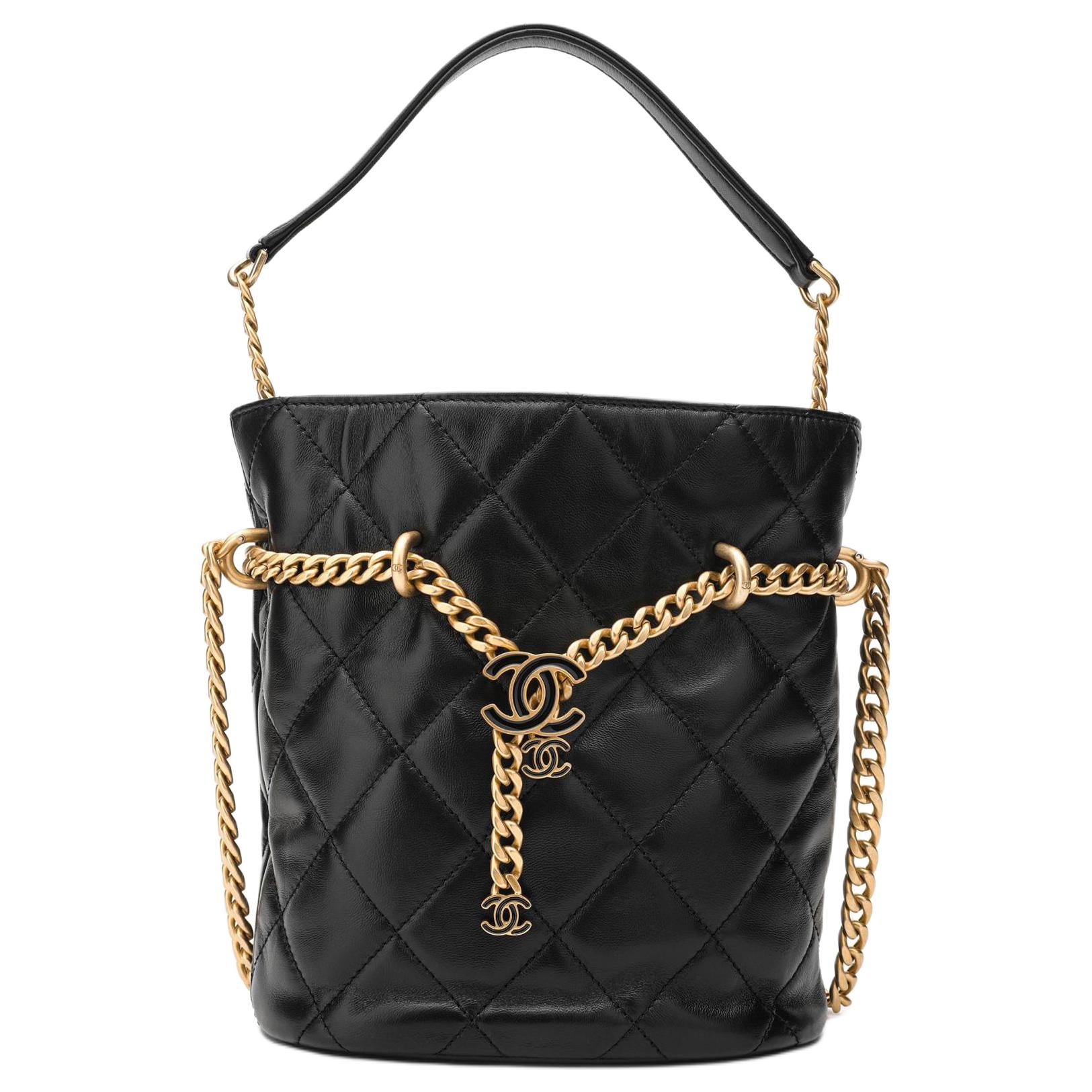 Сумка-ведро из ягненка, Маленькая сумка Lucky, Кошелек, Сумка через плечо, Кроссбоди женская черная CHANEL
Сумка-ведро из ягненка, Маленькая сумка Lucky, Кошелек, Сумка через плечо, Кроссбоди женская черная CHANEL