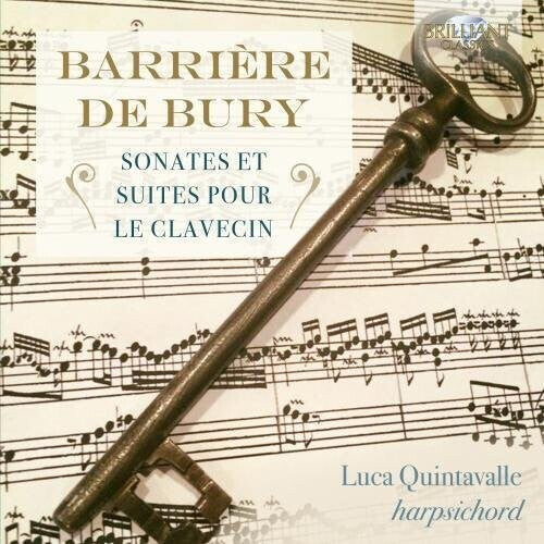 CD диск Barriere / De Bury / Quintavalle: Barriere & De Bury: Sonates Et Suites Pour Le Clavecin
CD диск Barriere / De Bury / Quintavalle: Barriere & De Bury: Sonates Et Suites Pour Le Clavecin