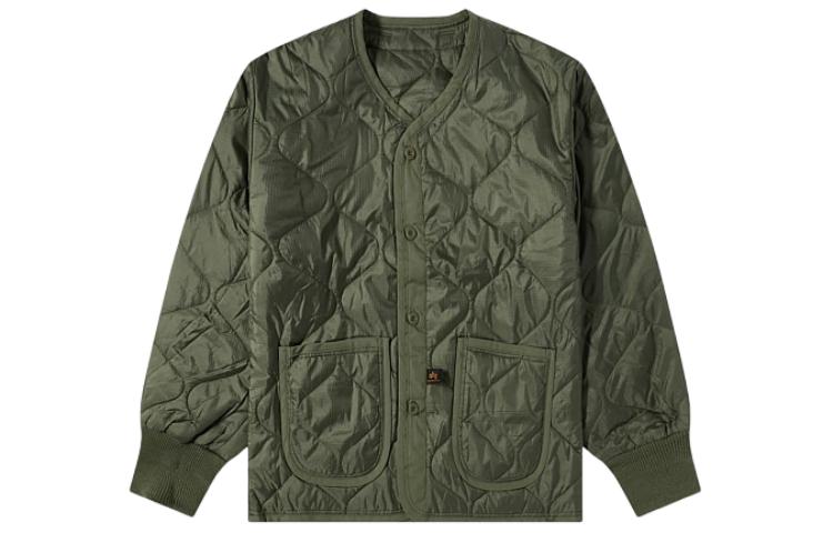 Стеганая куртка с логотипом Alpha Industries, зеленый
Стеганая куртка с логотипом Alpha Industries, зеленый