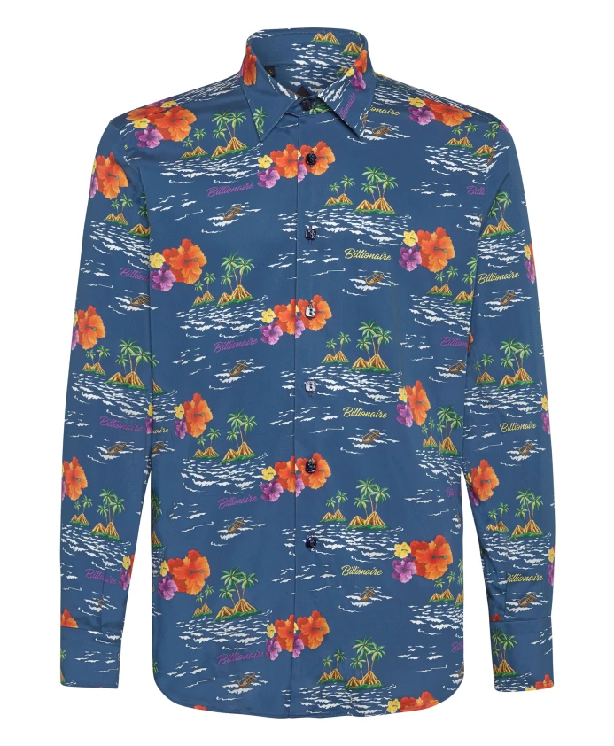 Приталенная рубашка Palms Milano Billionaire, мультиколор
Приталенная рубашка Palms Milano Billionaire, мультиколор