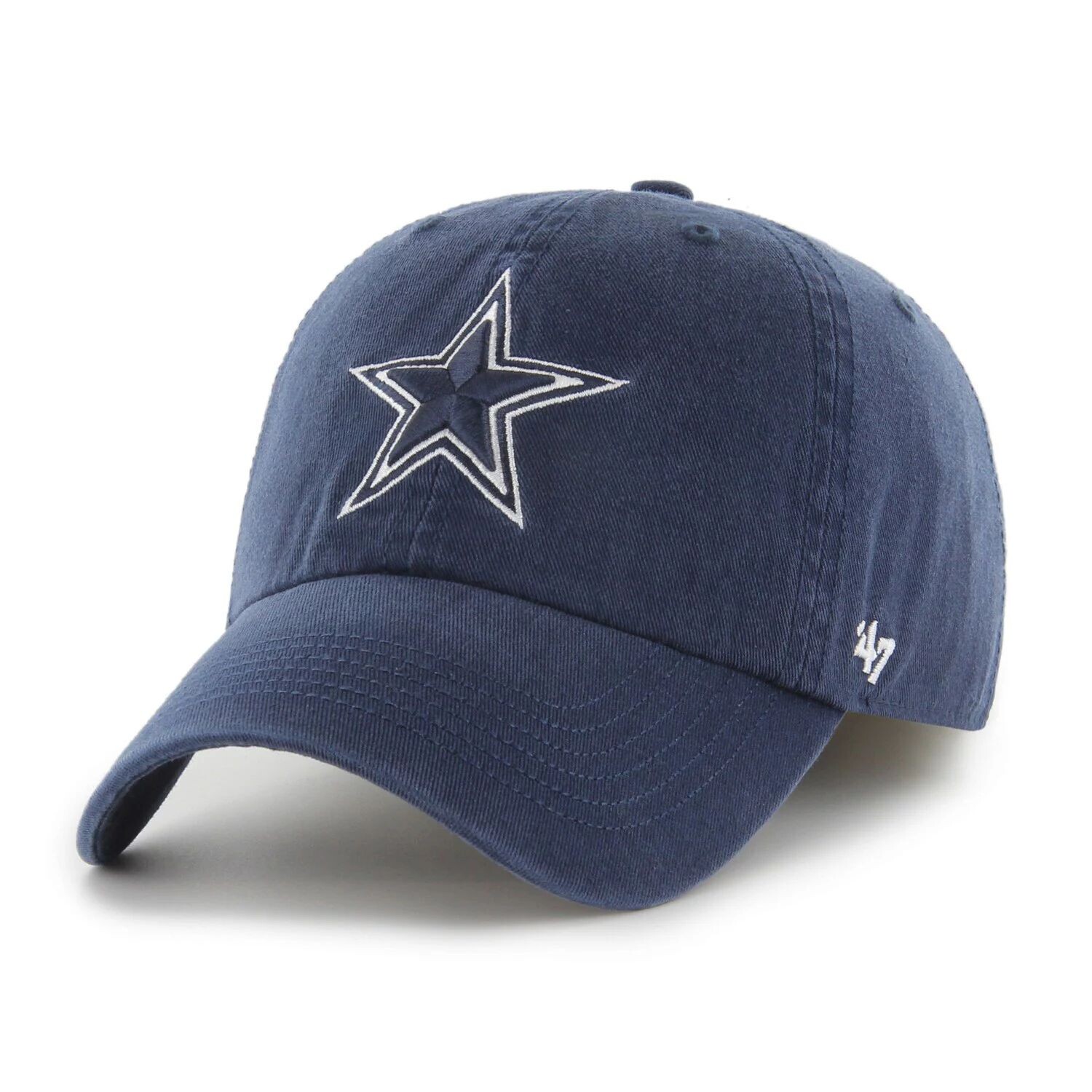 Мужская темно-синяя регулируемая шляпа с логотипом франшизы Dallas Cowboys '47
Мужская темно-синяя регулируемая шляпа с логотипом франшизы Dallas Cowboys '47