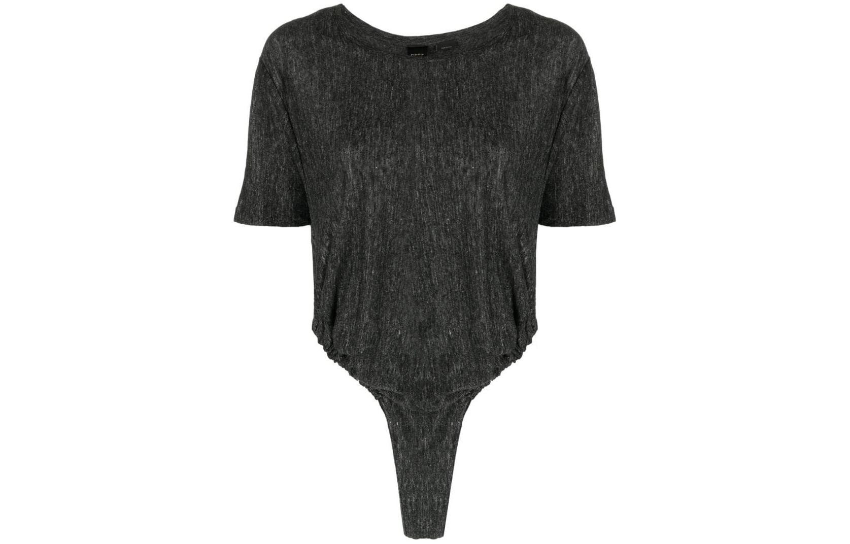 Высокий вырез Боди из льна PINKO, Дымчато-черный
Высокий вырез Боди из льна PINKO, Дымчато-черный