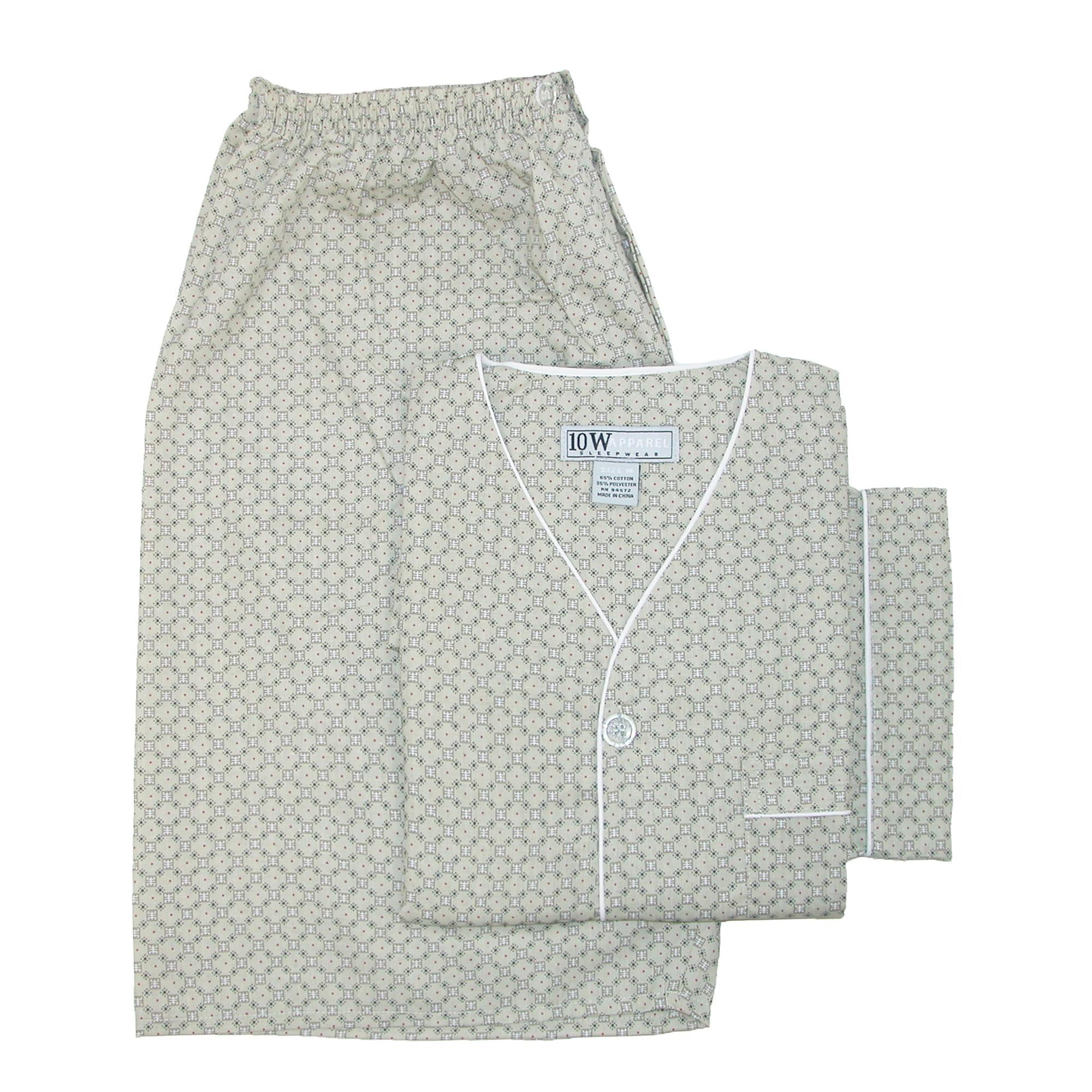 Мужской пижамный комплект с короткими рукавами и короткими штанинами Ten West Apparel, цвет tan
Мужской пижамный комплект с короткими рукавами и короткими штанинами Ten West Apparel, цвет tan