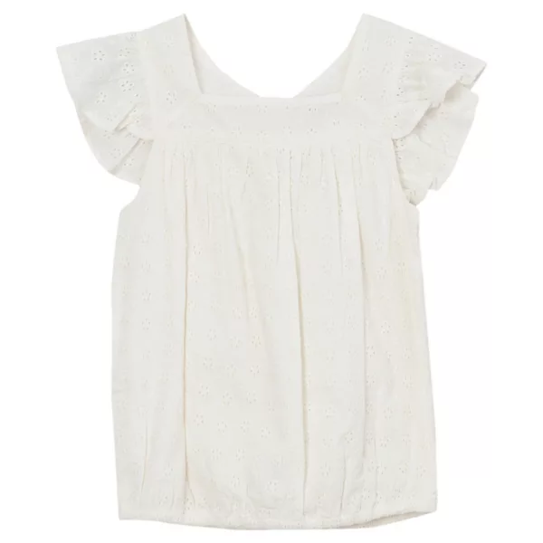 Тканый топ с люверсами для девочек 2–16 лет Lands' End, белый
Тканый топ с люверсами для девочек 2–16 лет Lands' End, белый