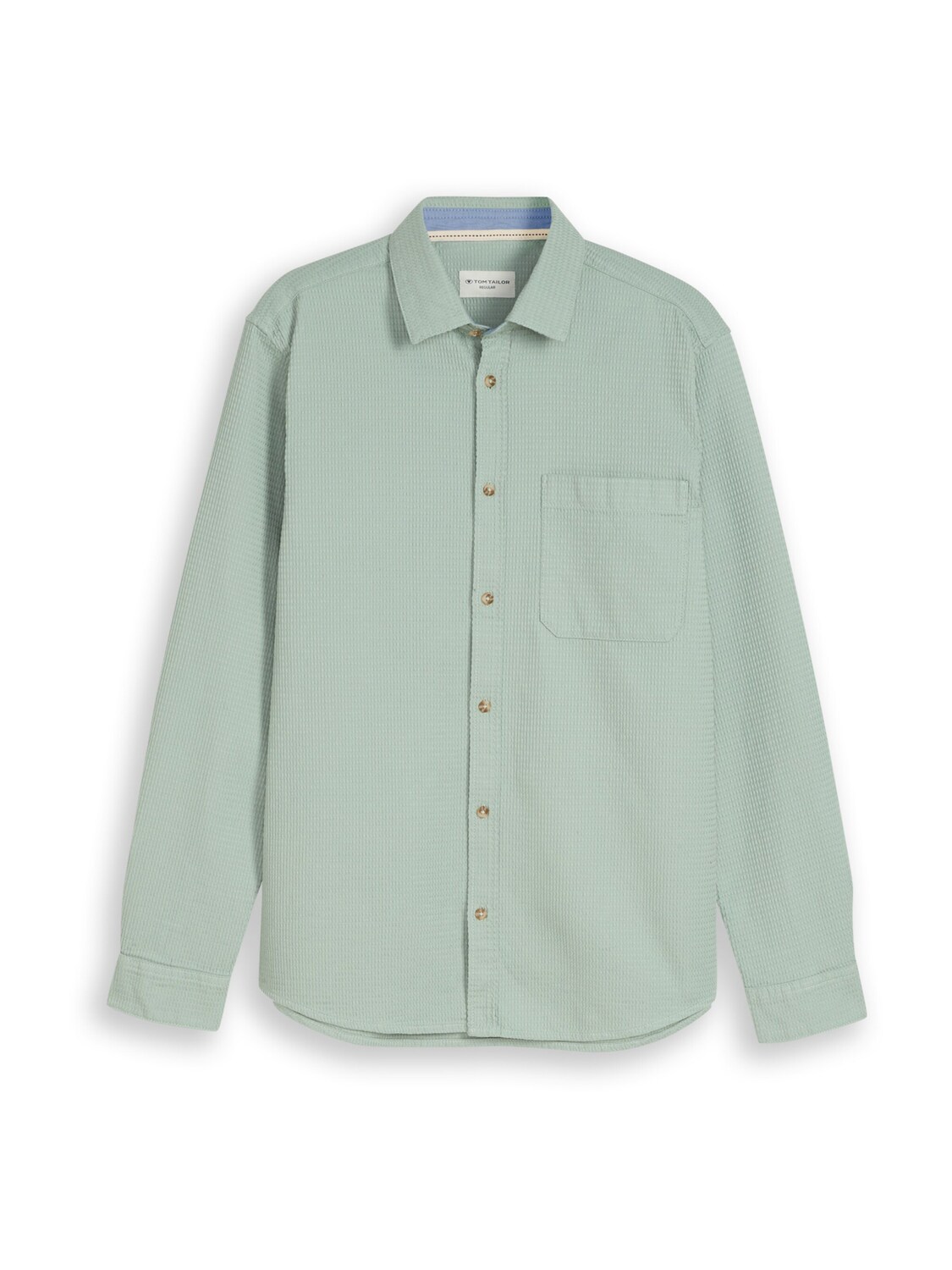 TOM TAILOR Рубашка на пуговицах Regular fit в цвете Mint
TOM TAILOR Рубашка на пуговицах Regular fit в цвете Mint