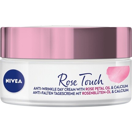 Nivea Ежедневный крем против морщин с розовым маслом и кальцием Rose Touch (дневной крем против морщин) 50 мл
Nivea Ежедневный крем против морщин с розовым маслом и кальцием Rose Touch (дневной крем против морщин) 50 мл