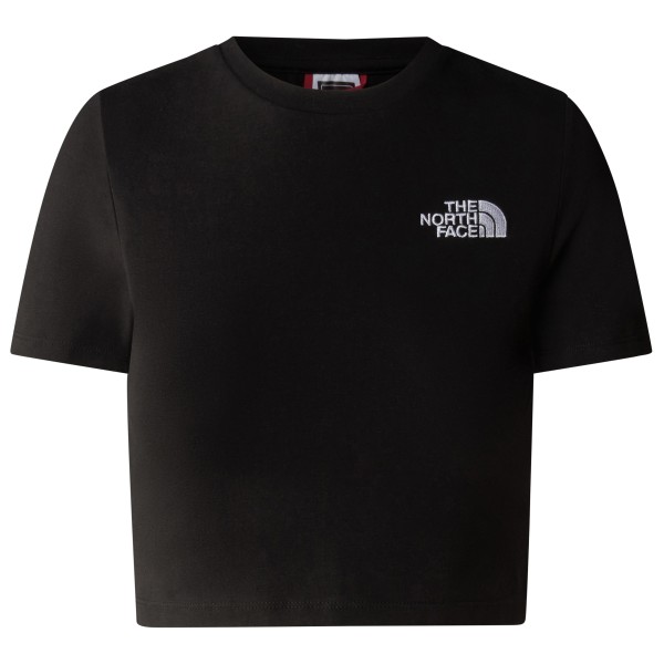 Женская укороченная футболка с короткими рукавами The North Face, черный
Женская укороченная футболка с короткими рукавами The North Face, черный