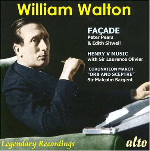 CD диск Walton / Sitwell / Pears / Collins / Olivier: Facade Music & Scenes from Henry V
CD диск Walton / Sitwell / Pears / Collins / Olivier: Facade Music & Scenes from Henry V