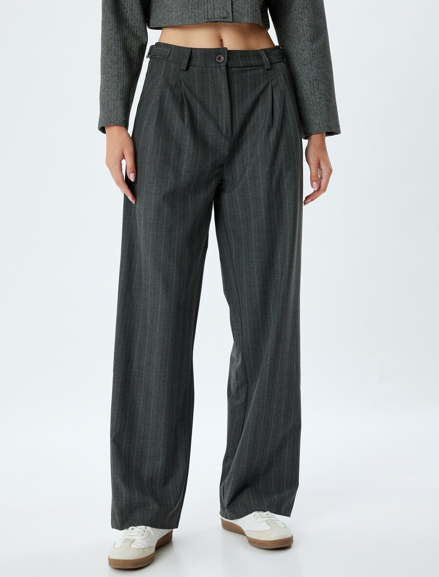 Обычные брюки Koton, серый
Обычные брюки Koton, серый