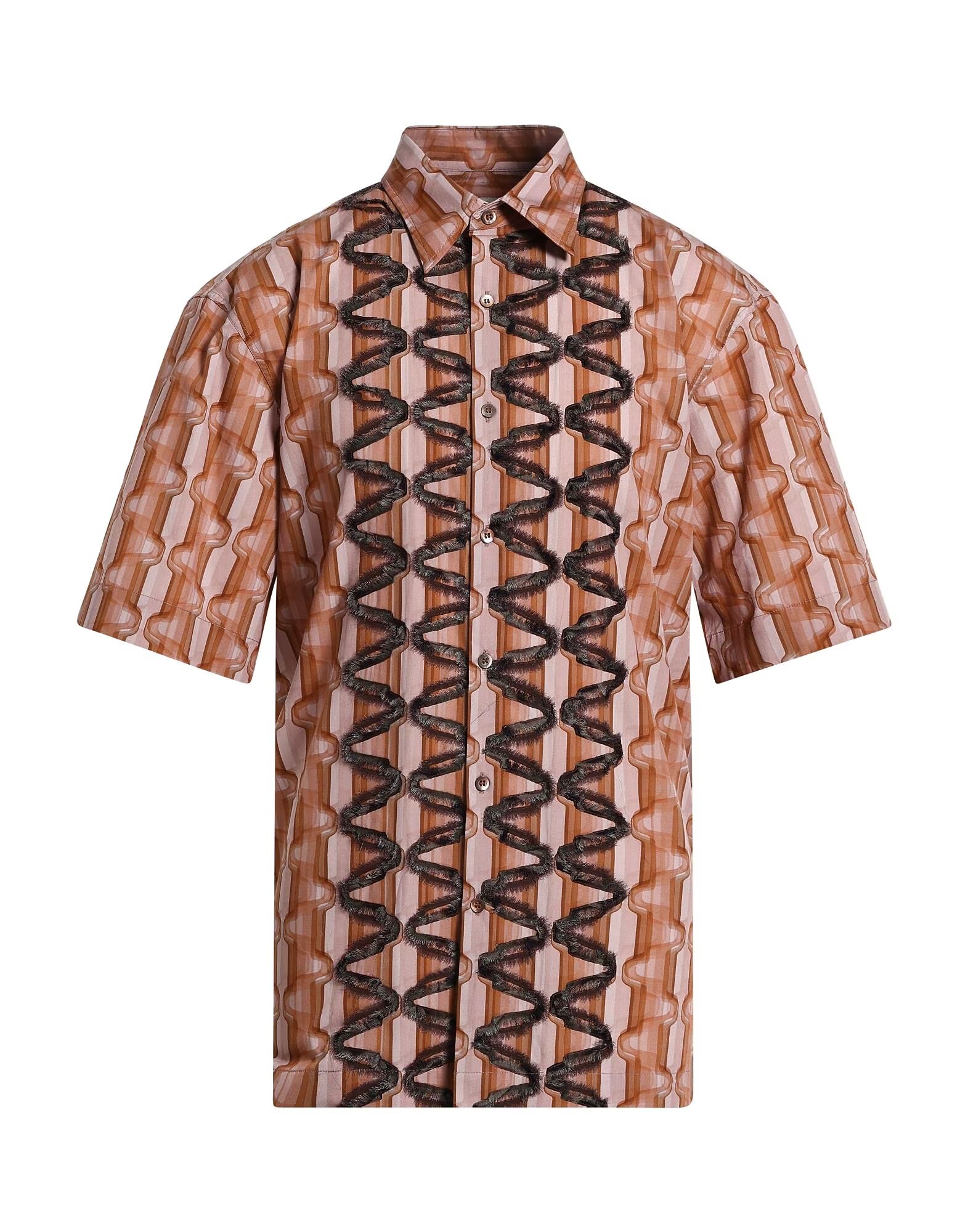 Рубашка Dries Van Noten, коричневый
Рубашка Dries Van Noten, коричневый