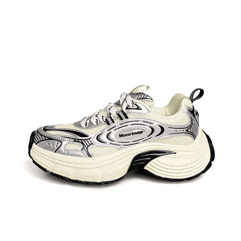 Mineida Антискользящие и износостойкие низкие массивные кроссовки на платформе унисекс - жидкое серебро, цвет Liquid Silver
Mineida Антискользящие и износостойкие низкие массивные кроссовки на платформе унисекс - жидкое серебро, цвет Liquid Silver