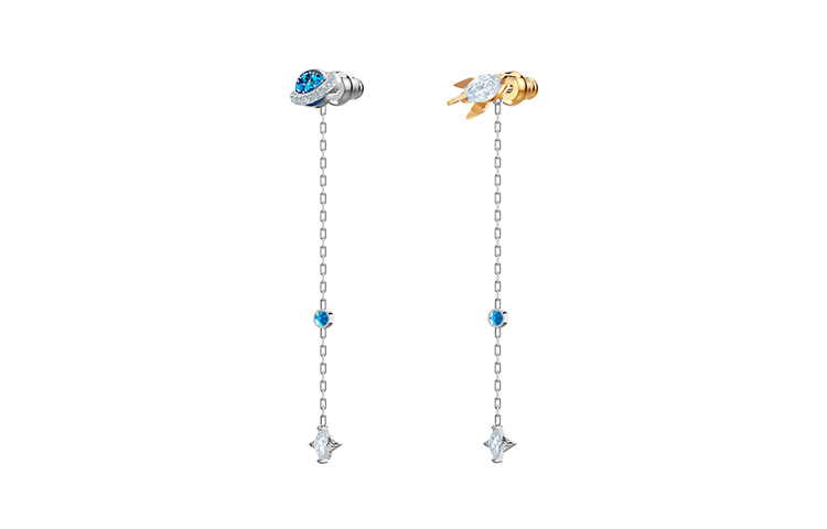 Swarovski Внеземные космические серьги-пусеты для женщин Blue, Gold, Silver
Swarovski Внеземные космические серьги-пусеты для женщин Blue, Gold, Silver