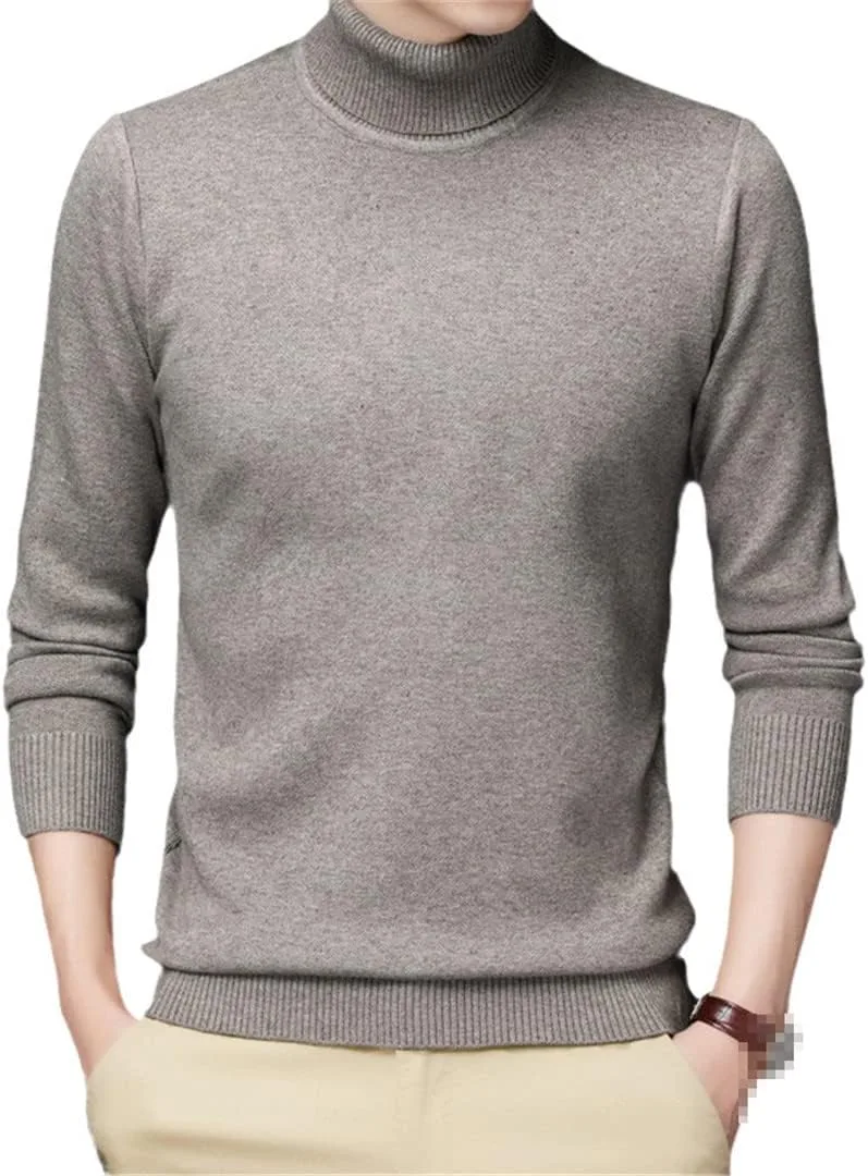 Мужской свитер-водолазка Hamthuit, вязаный, утепленный
Мужской свитер-водолазка Hamthuit, вязаный, утепленный