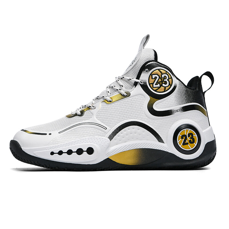 Баскетбольные кроссовки Basketball Shoes Unisex Mid-Top Musnodo, белый/черный/золотой
Баскетбольные кроссовки Basketball Shoes Unisex Mid-Top Musnodo, белый/черный/золотой