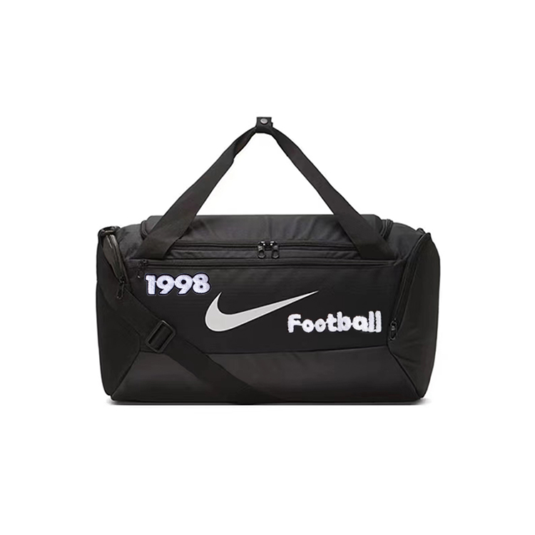 Nike Тканевая спортивная сумка для путешествий большого размера унисекс черная, Wisteria
Nike Тканевая спортивная сумка для путешествий большого размера унисекс черная, Wisteria
