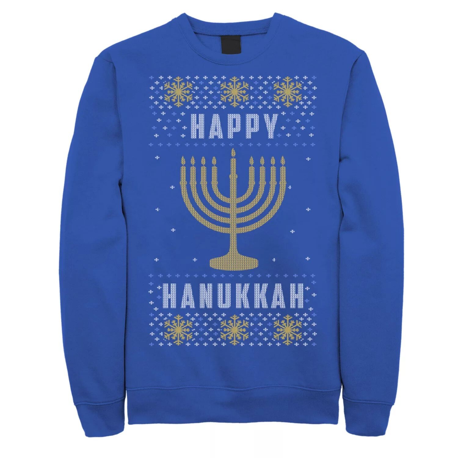 Мужской вязаный свитшот Happy Hanukkah Menorah Licensed Character
Мужской вязаный свитшот Happy Hanukkah Menorah Licensed Character
