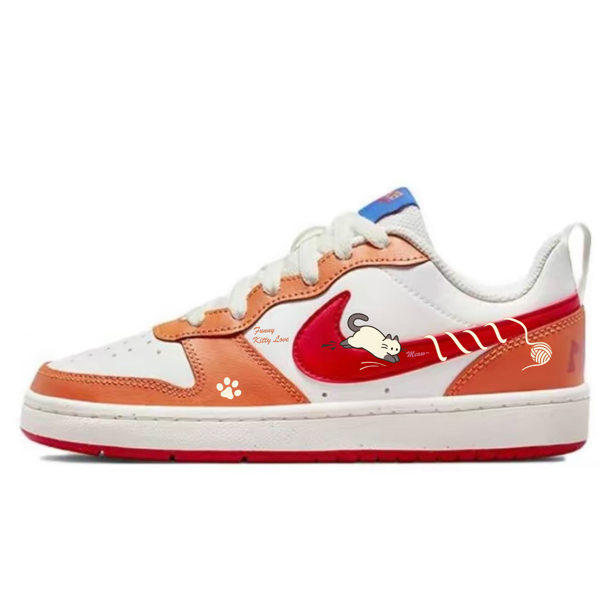 Износостойкие дышащие низкие кроссовки для скейтбординга Court Borough для детей и подростков Nike, белый/оранжевый
Износостойкие дышащие низкие кроссовки для скейтбординга Court Borough для детей и подростков Nike, белый/оранжевый