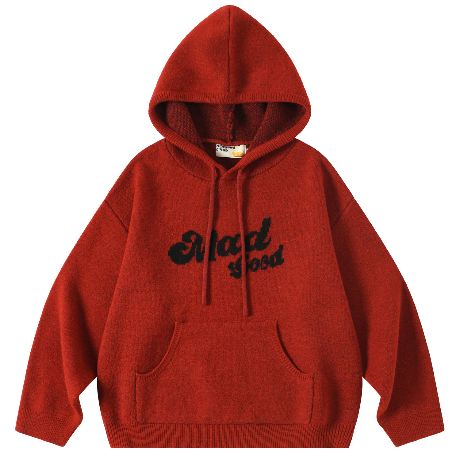 Ma De Construction Site Madgood Женский трикотаж, Комплект из малинового свитера с капюшоном
Ma De Construction Site Madgood Женский трикотаж, Комплект из малинового свитера с капюшоном